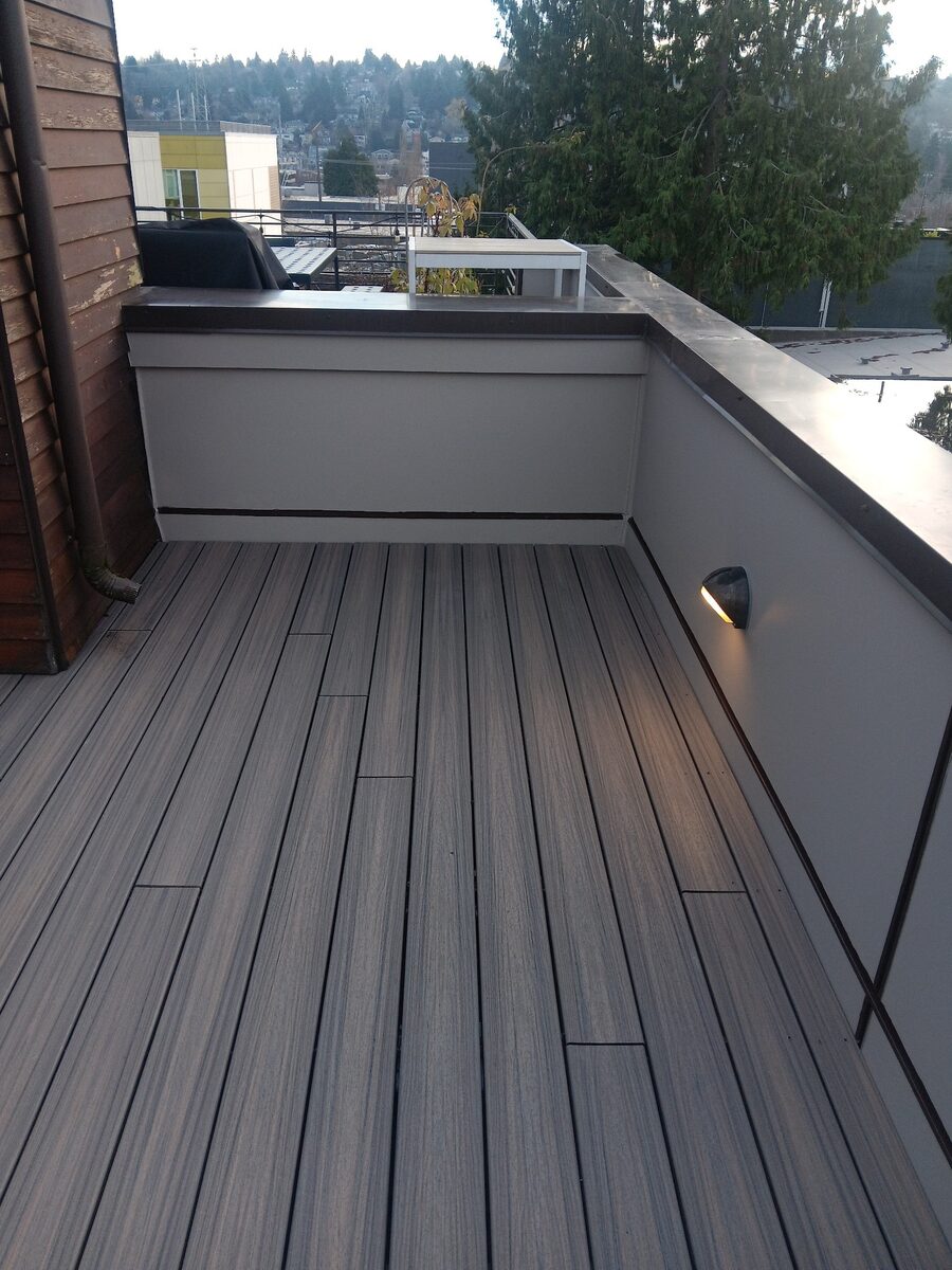 Rooftop PVC Deck Seattle